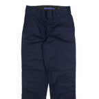 DICKIES Mens Trousers Blue Slim Tapered W28 L30