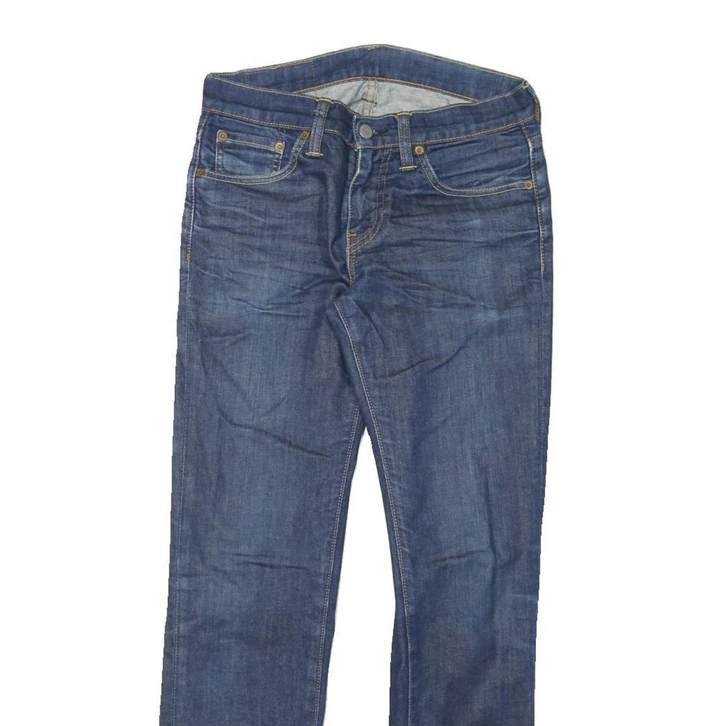 LEVI'S 511 Mens Slim Blue Denim Slim Jeans W29 L29 Zip Classic Fit
