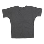 BANANA REPUBLIC Womens Grey Basic Top Short Sleeve Round Neck XS Casual Cotton