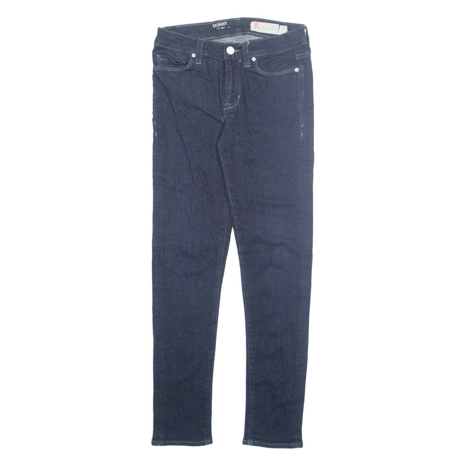 CALVIN KLEIN JEANS Womens Jeans Blue Regular Tapered W28 L26