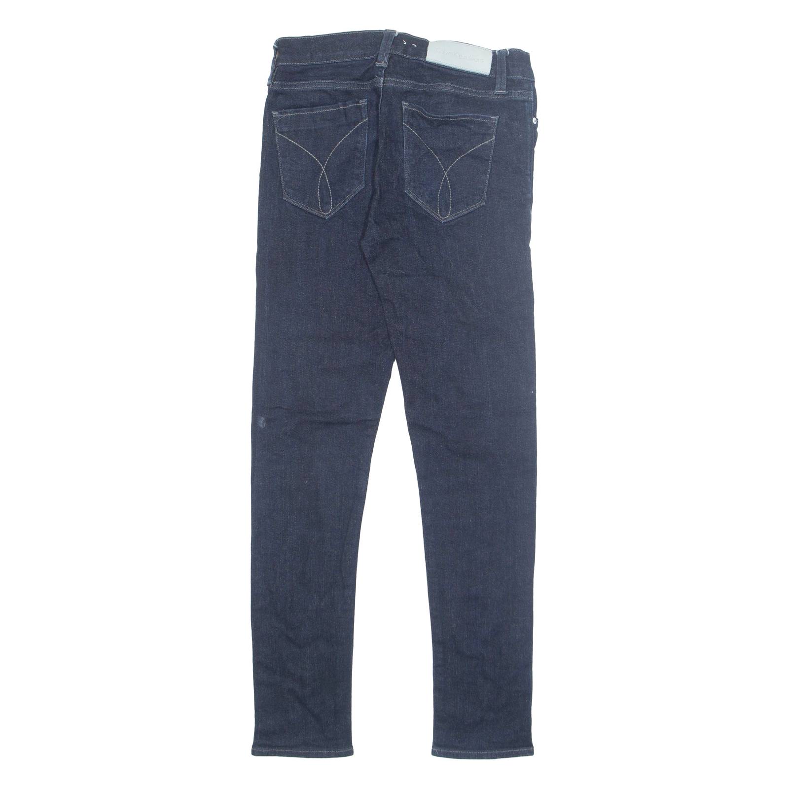 CALVIN KLEIN JEANS Womens Jeans Blue Regular Tapered W28 L26