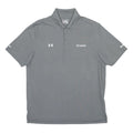 UNDER ARMOUR Mens Grey Polo Shirt XL Cessna Logo Breathable Short Sleeve