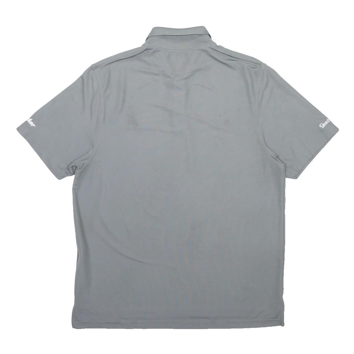 UNDER ARMOUR Mens Grey Polo Shirt XL Cessna Logo Breathable Short Sleeve