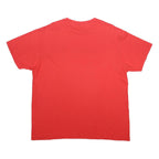 LEVI'S Mens Red Graphic T-Shirt XL Short Sleeve Crew Neck Cotton Blend