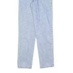 KEEP Womens Jeans Blue Regular Straight Denim Light W22 L30 Cotton Blend Zip