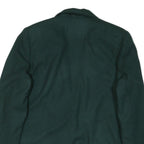 SAG HARBOR Womens Green Wool Blazer Jacket UK 12 Button Classic Tailored