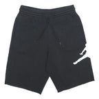 AIR JORDAN Mens Shorts Black S W29 Sports Casual Cotton Blend Drawstring