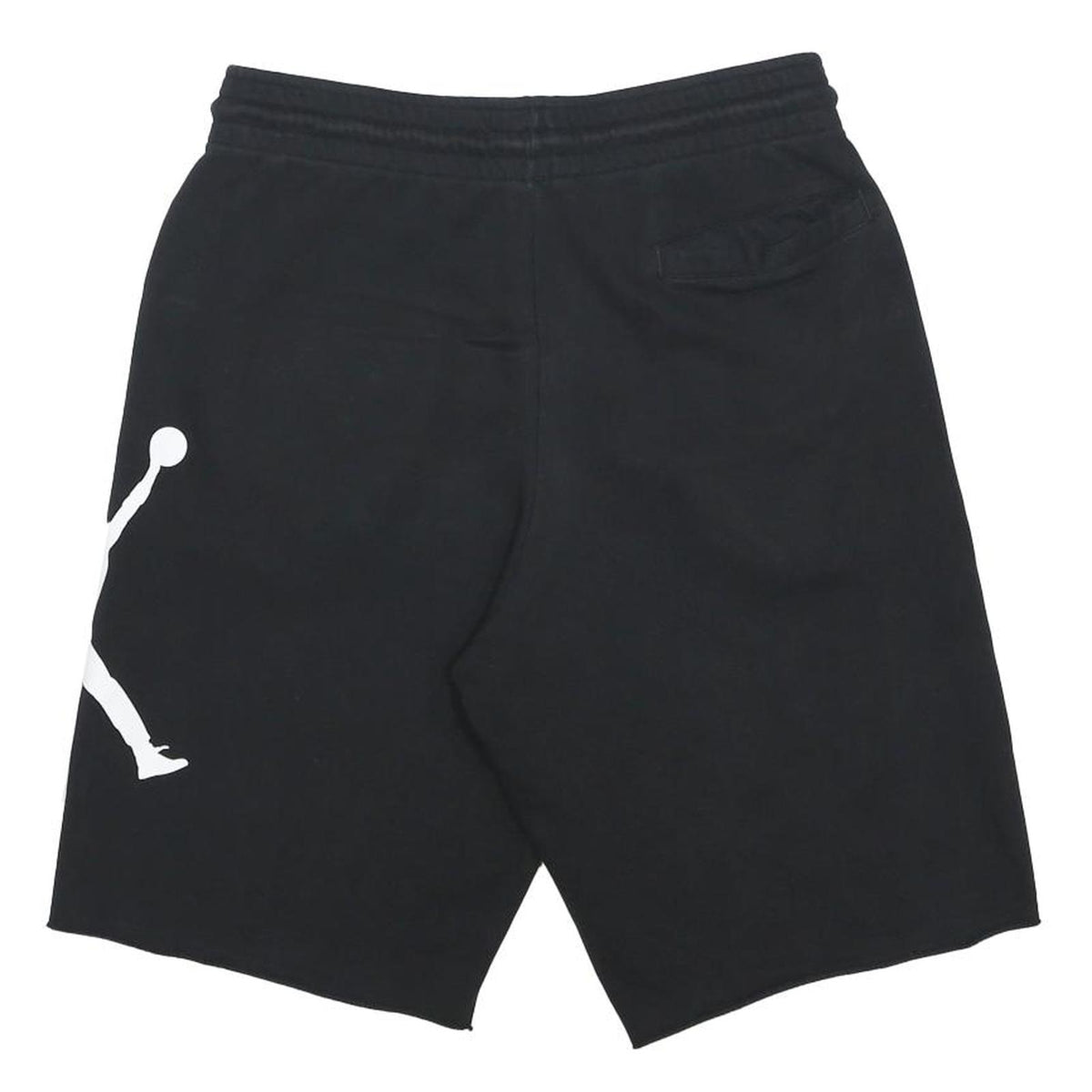 AIR JORDAN Mens Shorts Black S W29 Sports Casual Cotton Blend Drawstring
