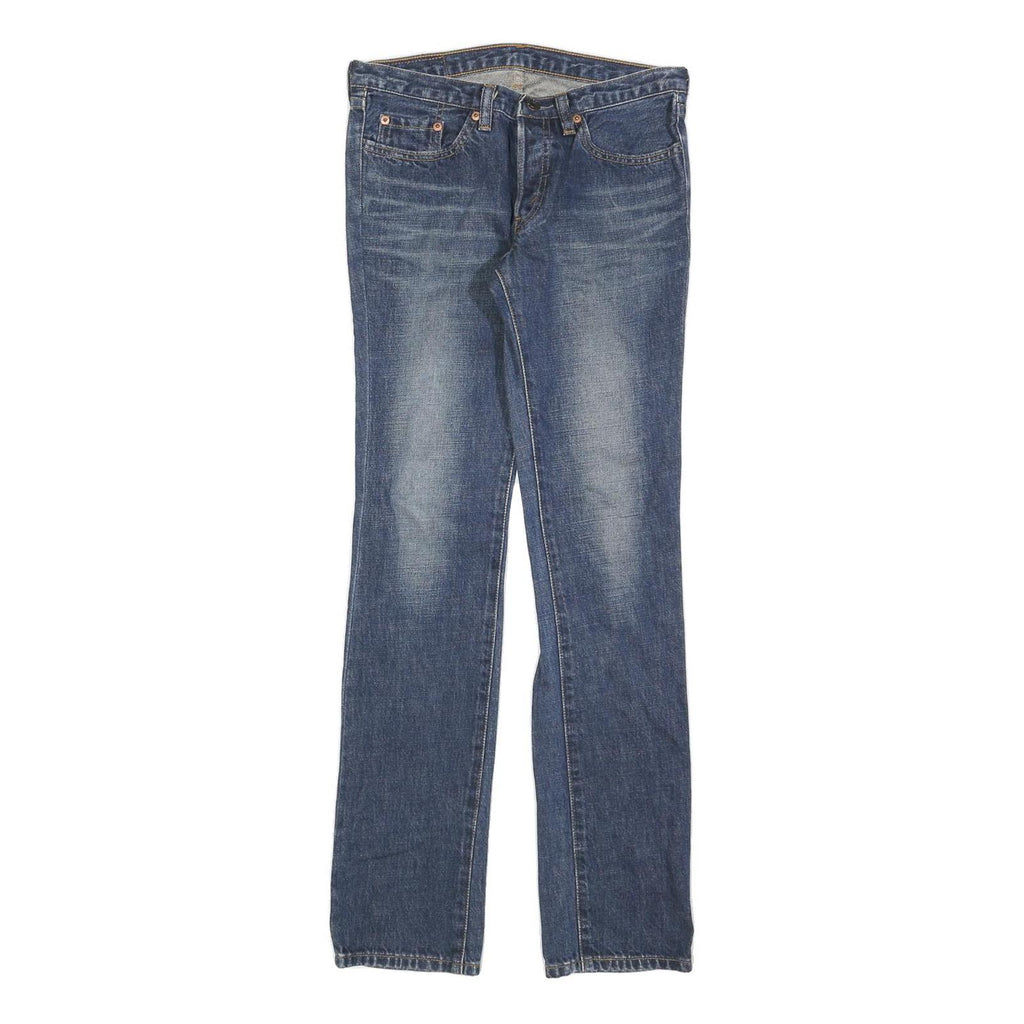 LEVI'S 540 Womens Jeans Blue Regular Straight Denim Medium W27 L32 Stylish