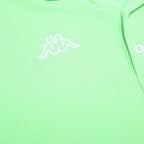 KAPPA Mens Green Short Sleeve Plain 2XL Cotton Polo Shirt Casual Fit