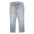 LEVI'S 514 Mens Jeans Blue Slim Straight Denim Medium W30 L27 Classic Zip
