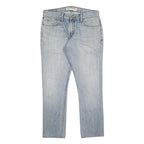 LEVI'S 514 Mens Jeans Blue Slim Straight Denim Medium W30 L27 Classic Zip