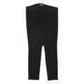 TOMMY HILFIGER Womens Jeans Black Slim Skinny Denim Medium W35 L30 Slim Fit Zip