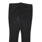 TOMMY HILFIGER Womens Jeans Black Slim Skinny Denim Medium W35 L30 Slim Fit Zip