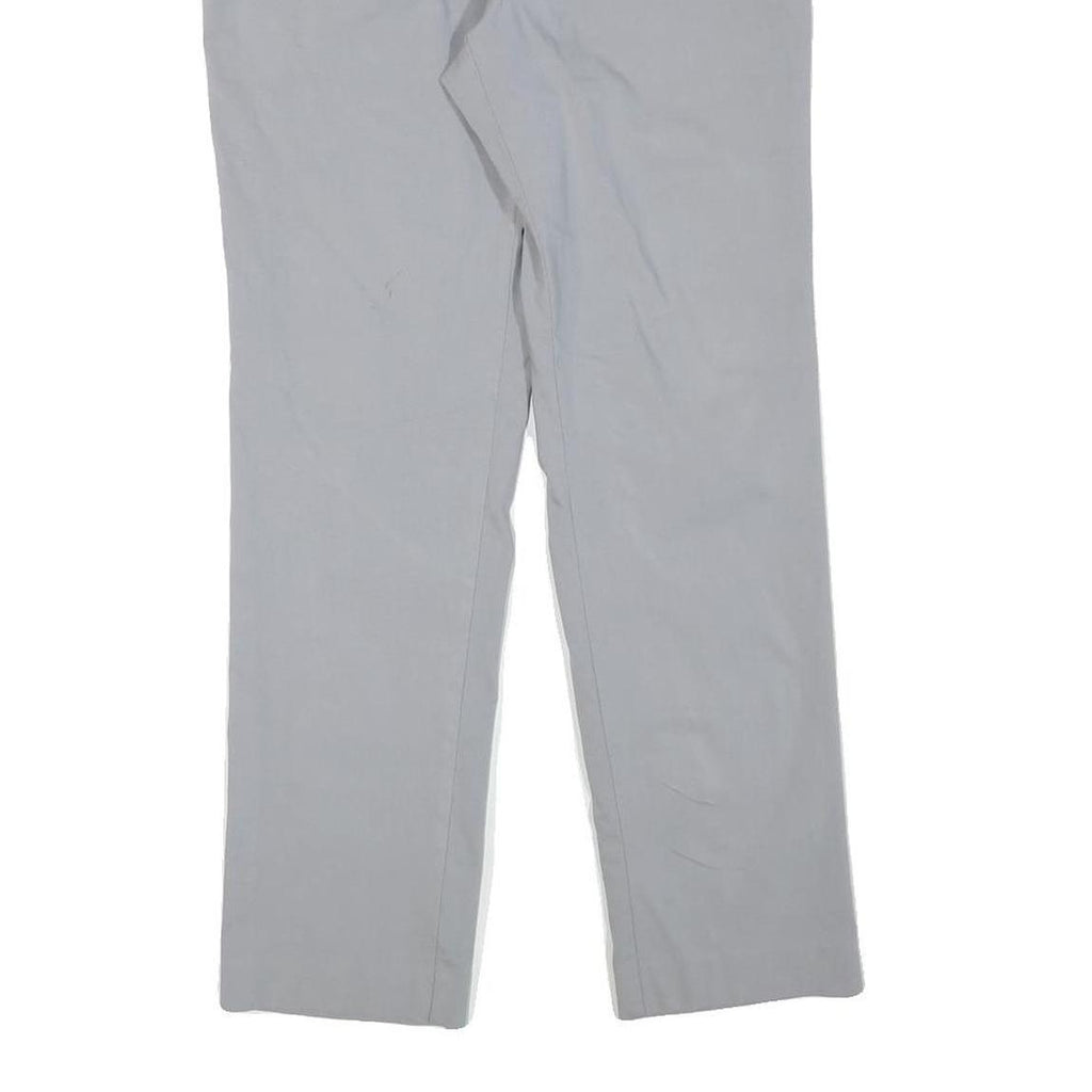 TOMMY HILFIGER Mens Cotton Blend White Regular Fit Straight Trousers W31 L29