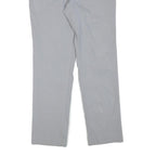 TOMMY HILFIGER Mens Cotton Blend White Regular Fit Straight Trousers W31 L29