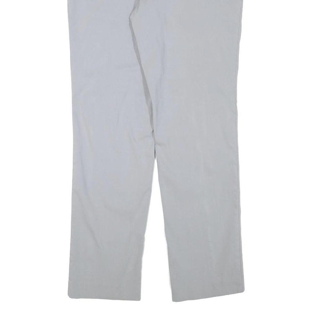 TOMMY HILFIGER Mens Cotton Blend White Regular Fit Straight Trousers W31 L29