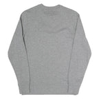 VANS Mens Grey Crew Neck XS Cotton Blend Sweatshirt Logo Patch Casual