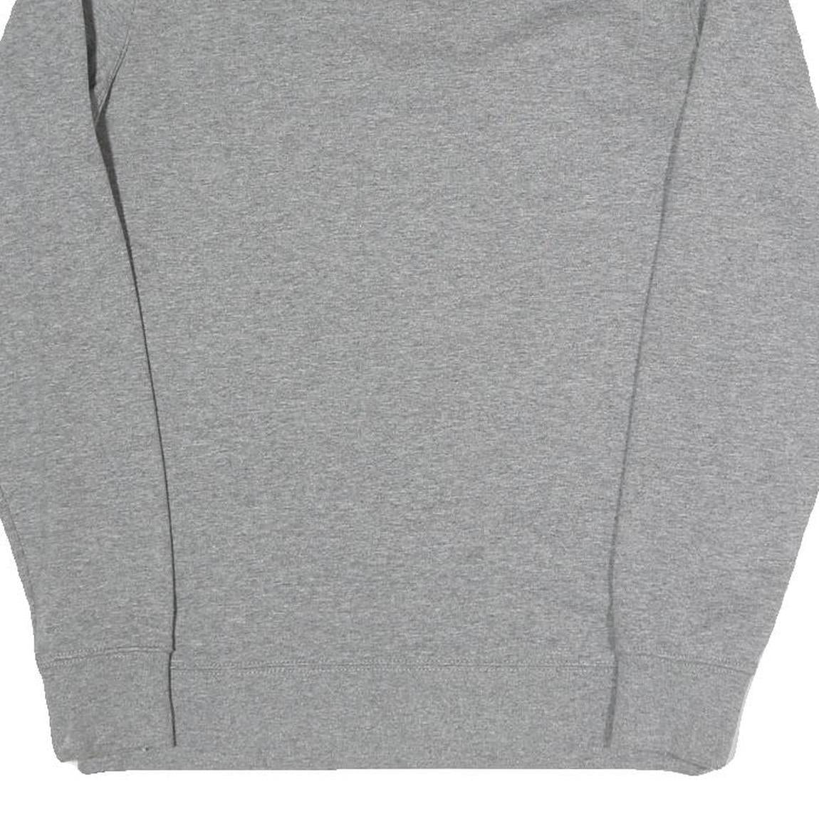 VANS Mens Grey Crew Neck XS Cotton Blend Sweatshirt Logo Patch Casual