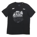 ADIDAS Mens Black The Circuit Graphic T-Shirt M Short Sleeve Crew Neck