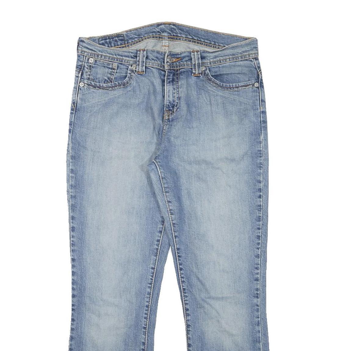 LEVI'S Womens Regular Fit Bootcut Denim Light Wash Jeans W31 L27