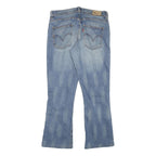 LEVI'S Womens Regular Fit Bootcut Denim Light Wash Jeans W31 L27