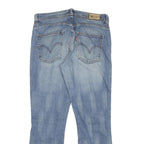 LEVI'S Womens Regular Fit Bootcut Denim Light Wash Jeans W31 L27