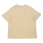 CHAMPION Womens T-Shirt Beige 2XL