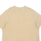 CHAMPION Womens T-Shirt Beige 2XL