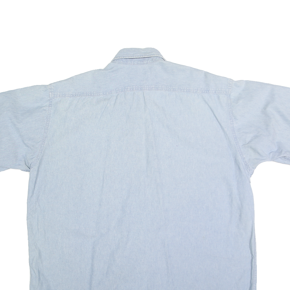 CARHARTT Mens Blue Cotton Blend Shirt XL Button Down Casual Workwear