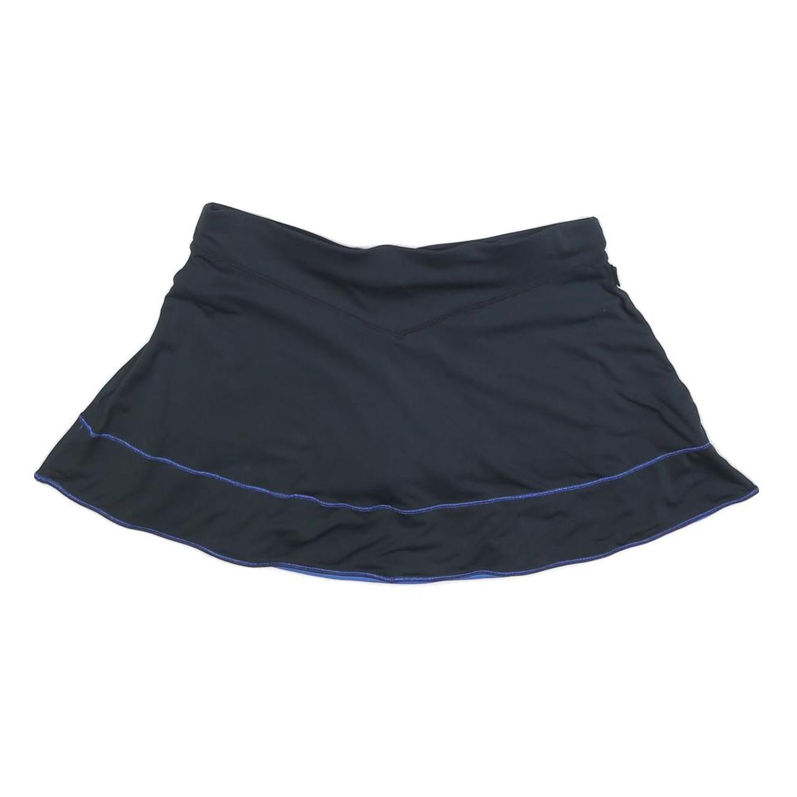 NIKE Womens Black Skater Short Skort Polyester Blend S Casual Activewear