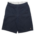 DICKIES Mens Shorts Navy Blue Casual Loose Fit L W36 Workwear Cotton Blend