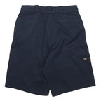 DICKIES Mens Shorts Navy Blue Casual Loose Fit L W36 Workwear Cotton Blend