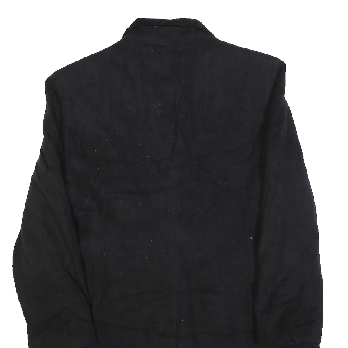 LAUREN RALPH LAUREN Womens Black Wool Button Jacket S Classic Tailored Blazer