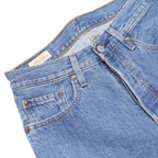 LEVI'S 501 Womens Jeans Blue Regular Straight Denim Light W26 L28 Classic Fit