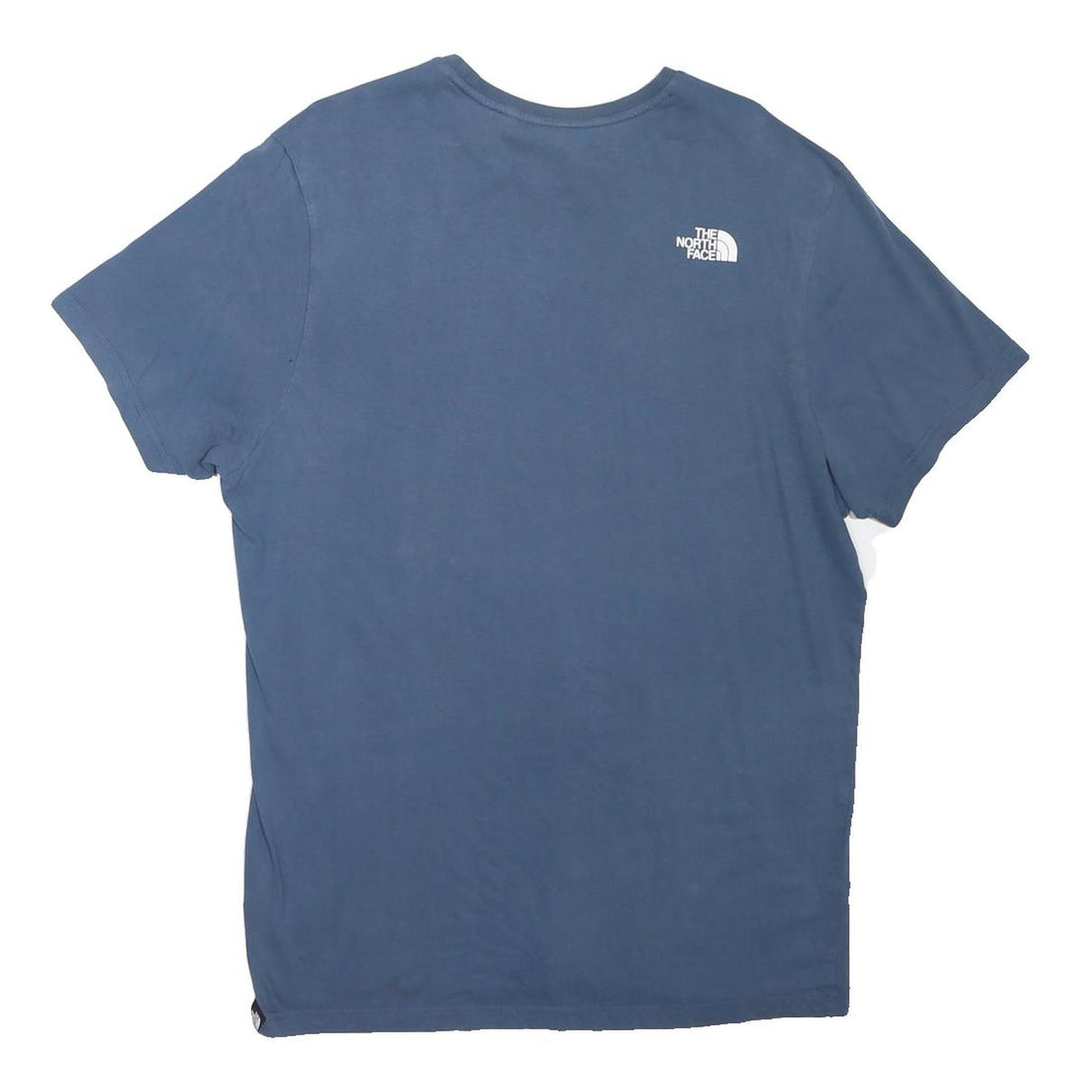 THE NORTH FACE Mens Blue XL Short Sleeve Crew Neck Logo Print T-Shirt