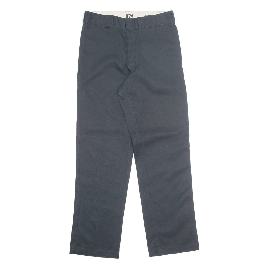 DICKIES Chino Mens Trousers Black Regular Straight W30 L31