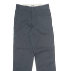 DICKIES Chino Mens Trousers Black Regular Straight W30 L31