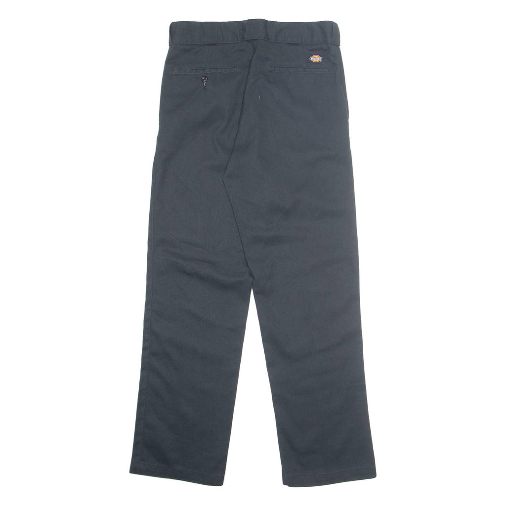 DICKIES Chino Mens Trousers Black Regular Straight W30 L31