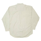 CHAPS RALPH LAUREN Mens Plain Shirt Beige Long Sleeve L