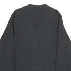 SKYLINE Womens Grey Wool Blend Button Jacket M Check Pattern Casual Outerwear