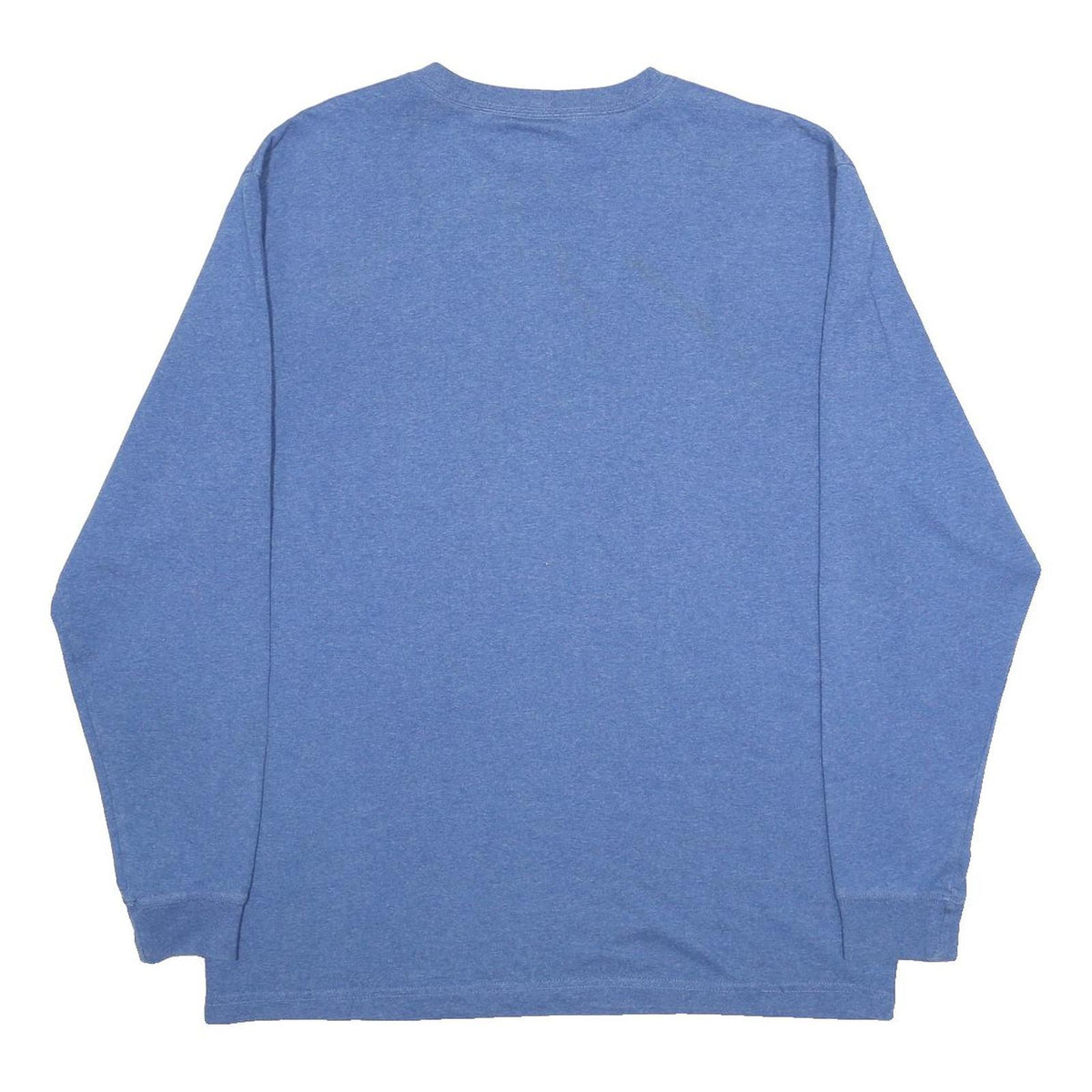 CARHARTT Mens Blue Graphic Long Sleeve Crew Neck T-Shirt L Cotton Blend