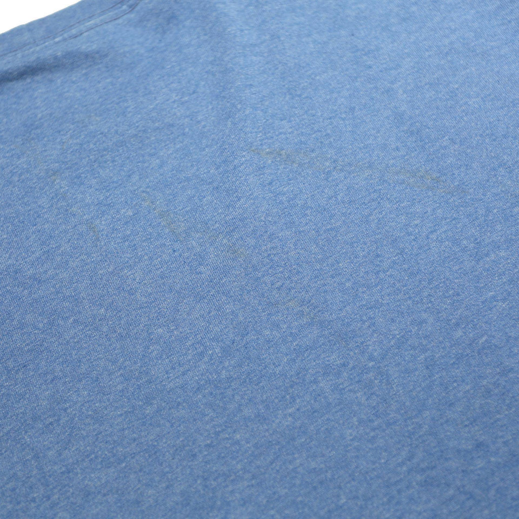 CARHARTT Mens Blue Graphic Long Sleeve Crew Neck T-Shirt L Cotton Blend