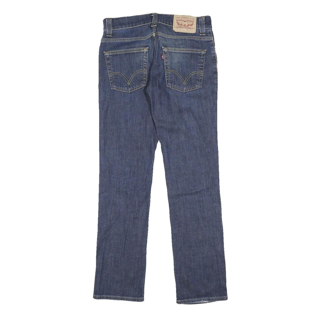 LEVI'S 511 Slim Mens Jeans Blue Slim Skinny Denim Medium W30 L32 Zip