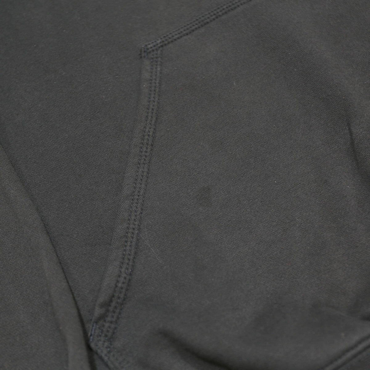 CARHARTT Mens Black Hoodie L Logo Sleeve Print Cotton Blend Pullover