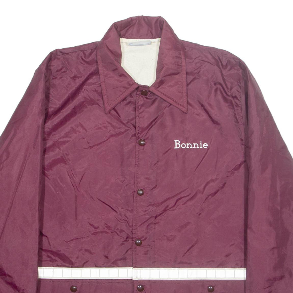 GEM SPORTSWEAR Womens Workwear Jacket Maroon Nylon L