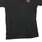 TRUE RELIGION Womens Black Graphic T-Shirt S Short Sleeve Crew Neck Brand Jeans