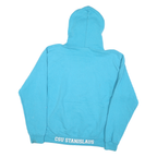 CHAMPION Mens Blue Hoodie M CSU Stanislaus Pullover Cotton Blend