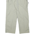 EIDER Mens Relaxed Off White Polyester Blend Zip Trousers W30 L29 Outdoor Cargo