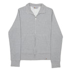 CARHARTT Mens Grey Zip Up Jacket XS Cotton Blend Plain Casual Workwear